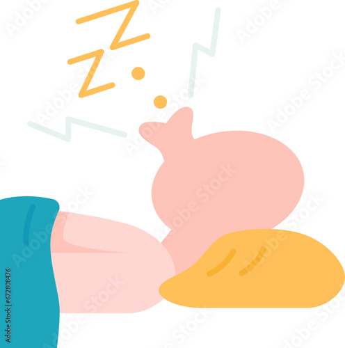 snoring  icon