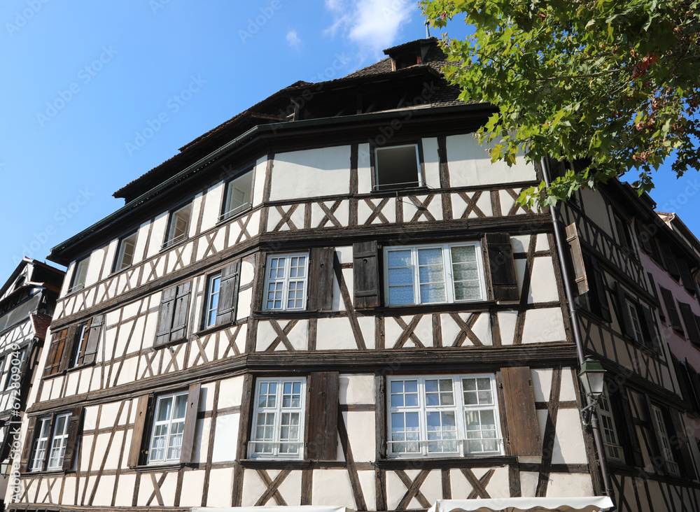 house in the historic center of Strasbourg called Little France