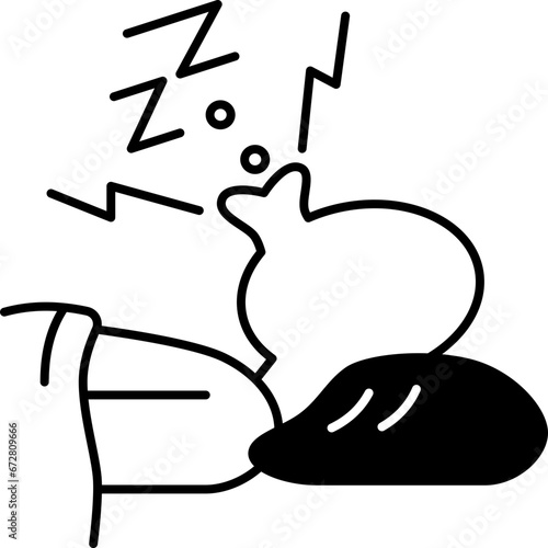 snoring  icon