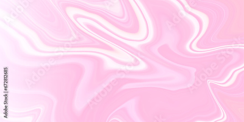 Beautiful and bright stylist creative pink texture background, Modern bright acrylic liquid background with wave lines, swirl wavy Pink or white marble texture background.