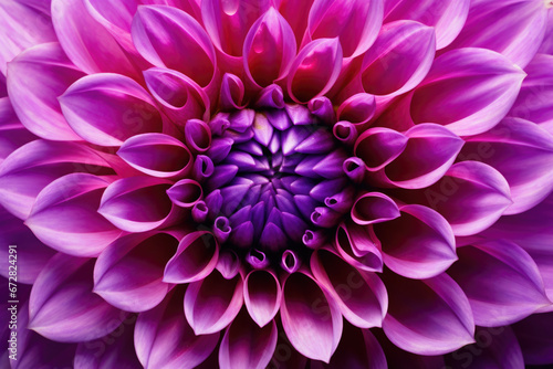  Purple dahlia petals macro, floral abstract background. Close up of flower dahlia for background © Jasmina