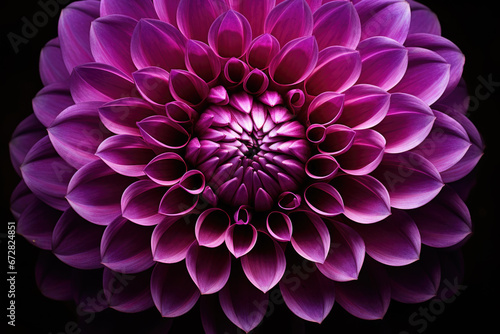  Purple dahlia petals macro  floral abstract background. Close up of flower dahlia for background