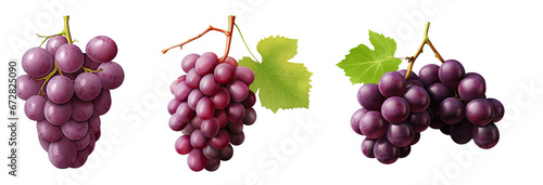 bunch of fresh grapes