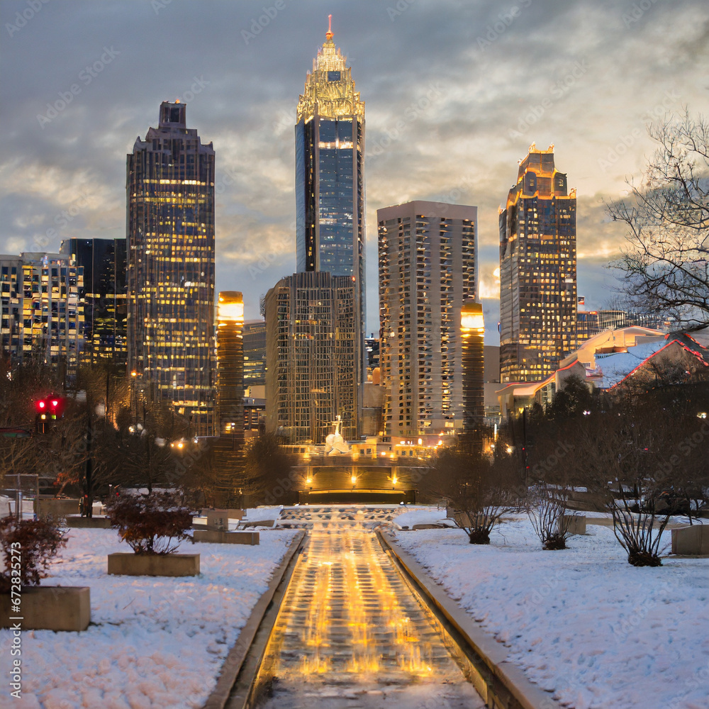 Atlanta in the Winter