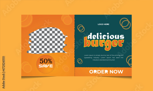 design Modern YouTube food Thumbnail Design, Thumbnail, you tube thumbnail ,burger you tube thumbnail design