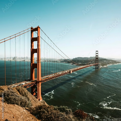 Golden Gate Bridge, San Francisco, California © Moldovan