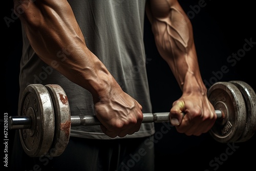Weight Lifting in the Gym, Achieving Your Fitness Goals with Iron Determination, Awaiting Your Workout