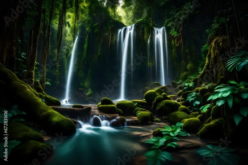 waterfall in the forest