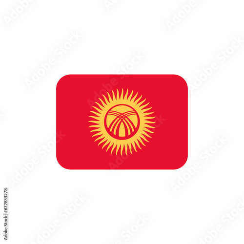 🇰🇬 Flag: Kyrgyzstan