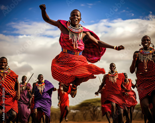 Maasai Jumping Dance