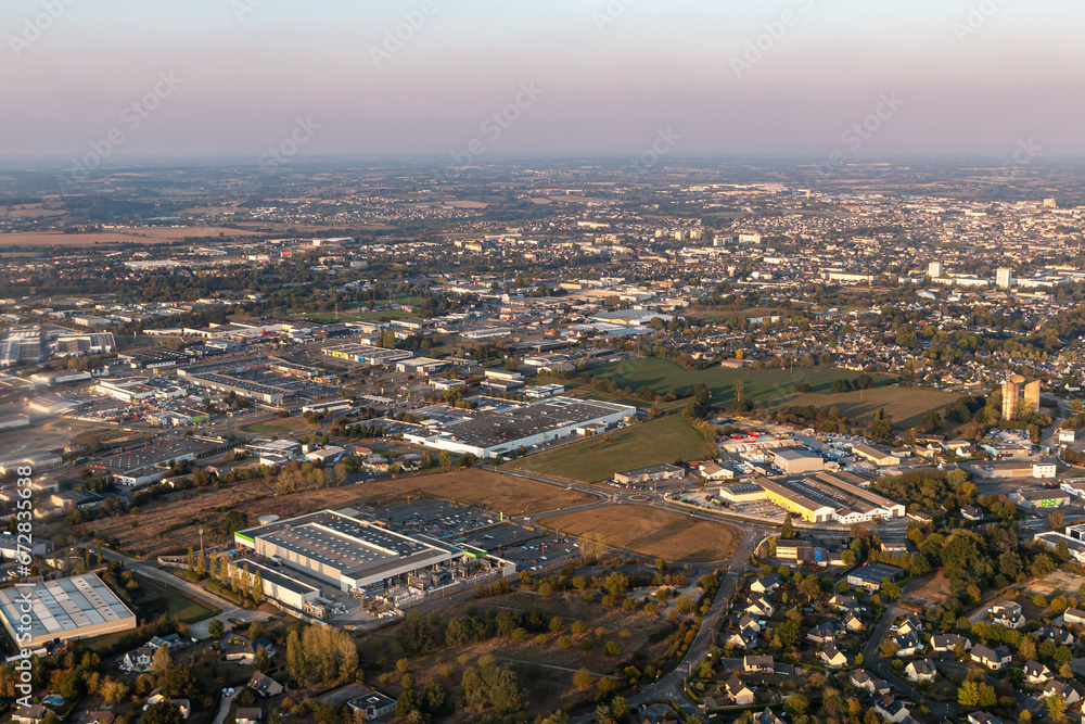 Fototapeta premium Vue du ciel