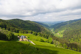 Sightseeing along Route des Cretes in Vosges region in France