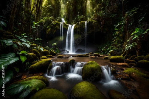 waterfall in the forest