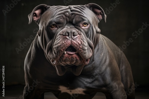 Impressive American Xl Bully With Stacked Physique