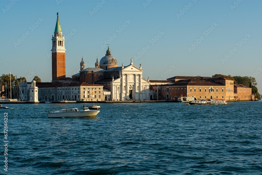 San Giorgio Maggiore 16th-century Benedictine church on the island of the same name in Venice.