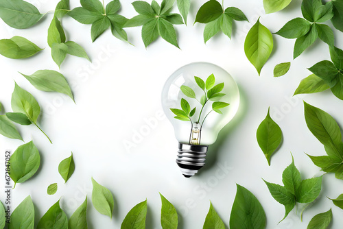 Shining Sustainably The Innovative Eco-Friendly Lightbulb from Fresh Leaves