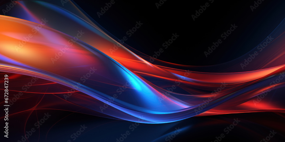 Futuristic abstract background with flowing shapes. Futuristic abstract background with flowing shapes.