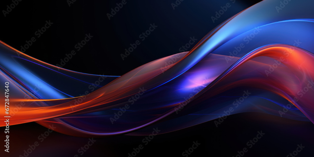 Futuristic abstract background with flowing shapes. Futuristic abstract background with flowing shapes.