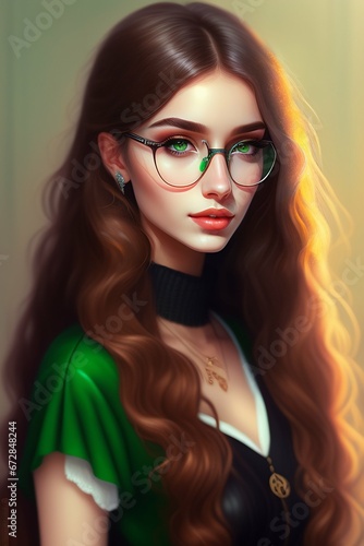 Wallpaper Mural portrait of a woman Torontodigital.ca