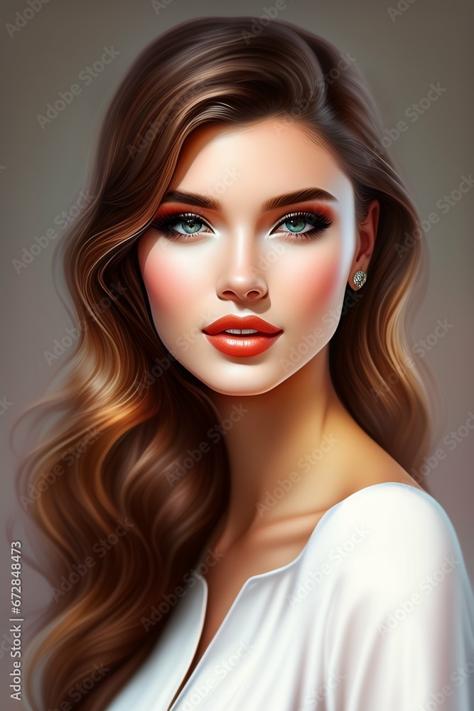 portrait of a woman portrait of a woman