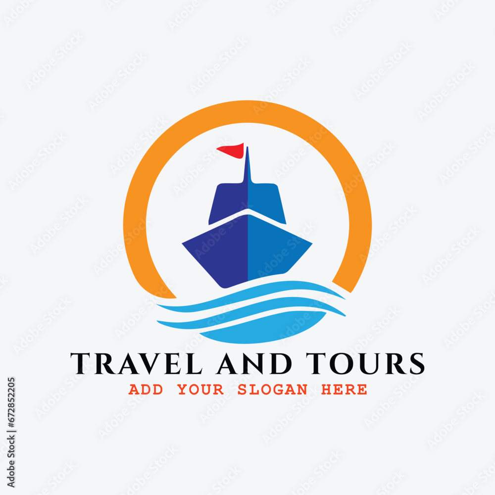 travel and tourism agency logo design vector travel and tourism agency logo design vector