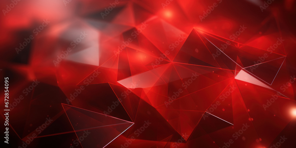 Abstract composition of red geometric forms. Abstract composition of red geometric forms.