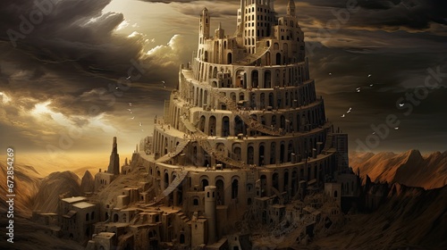 Babylon tower photo