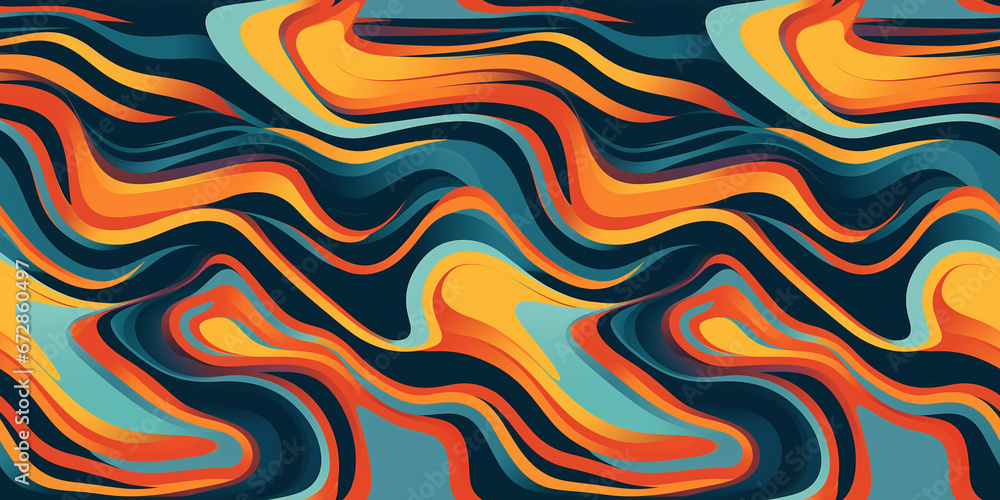 Abstract background of liquid substance in green and orange colors Abstract background of liquid substance in green and orange colors