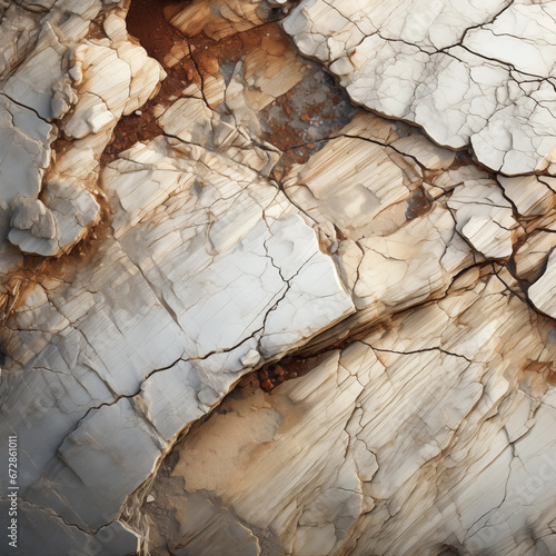 Marble granite white with texture. (Generative AI)