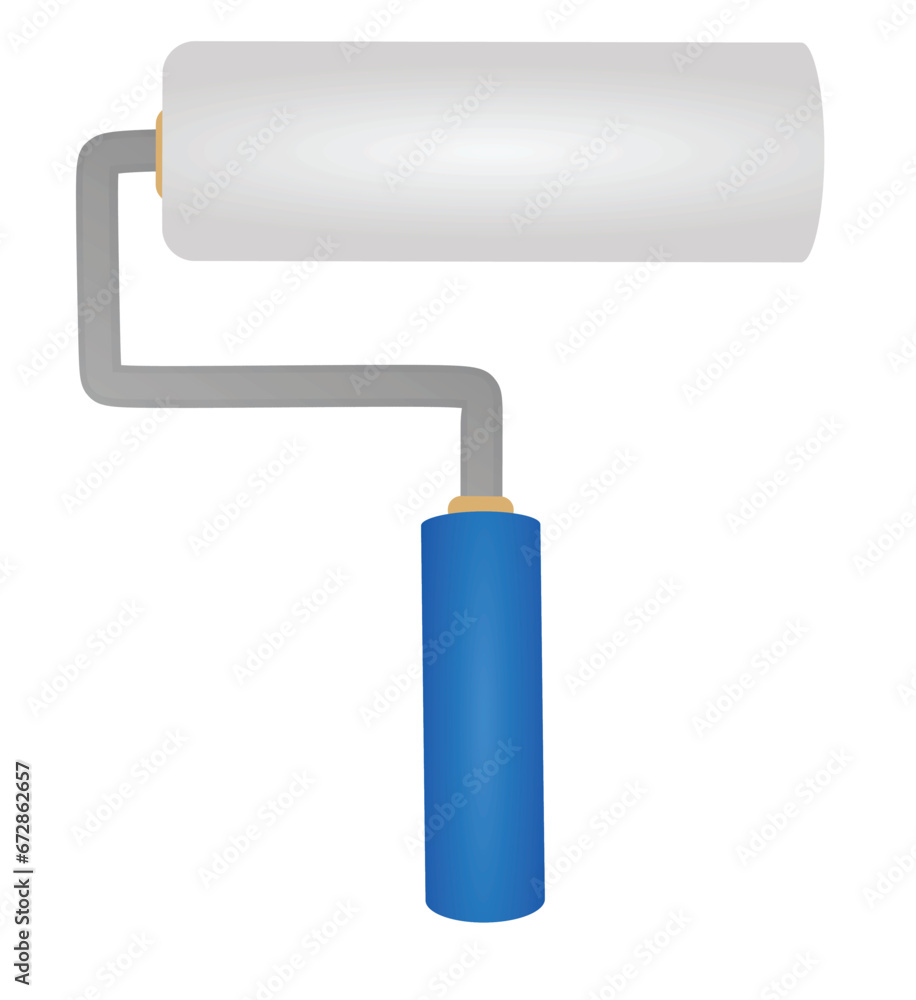 Paint brush roller. vector illustration Paint brush roller. vector illustration
