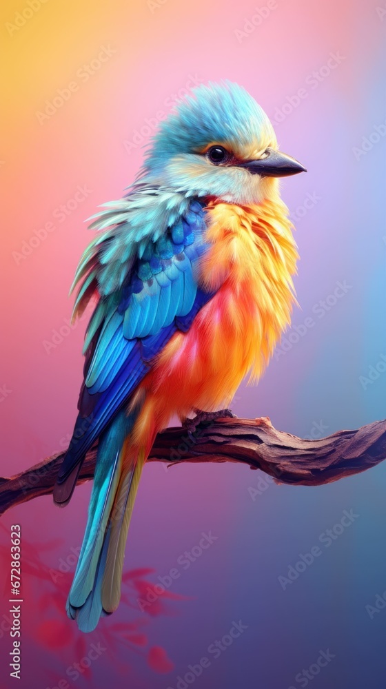 Pastel Beautiful and Lovely Bird
Pastel Beautiful and Lovely Bird
