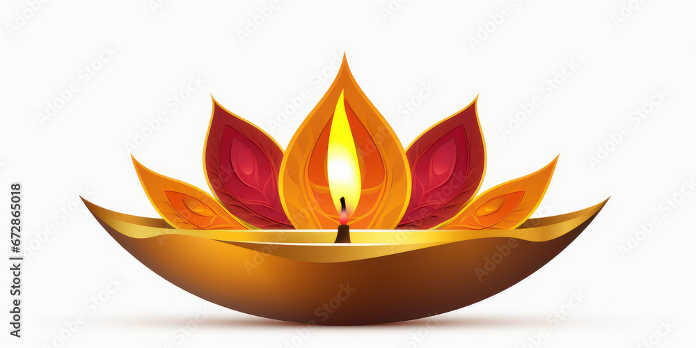 Diwali festival card, with colorful design. Generative AI. Diwali festival card, with colorful design. Generative AI.
