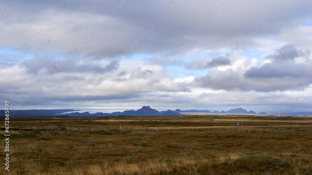 icelandic landscape near the gloden circle