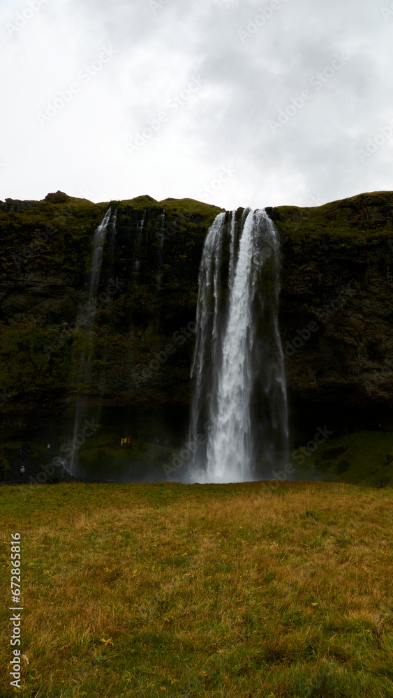 seljalandsfoss in southern iceland seljalandsfoss in southern iceland