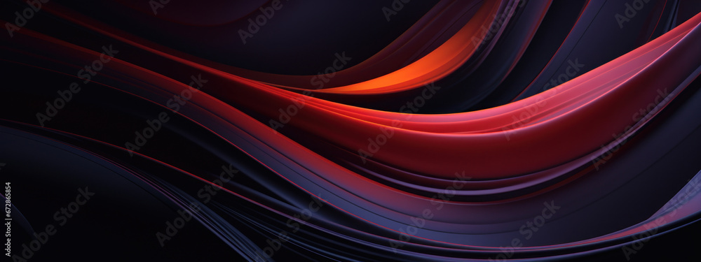 Dark 3D swirls in a moody abstract. Dark 3D swirls in a moody abstract.