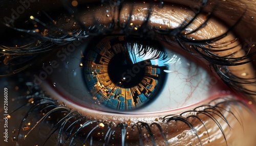 Digital Eye: AI's visionary perspective.