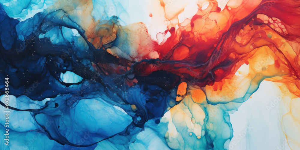 Vibrant alcohol ink painting showcasing a mesmerizing blend of colors. Vibrant alcohol ink painting showcasing a mesmerizing blend of colors.