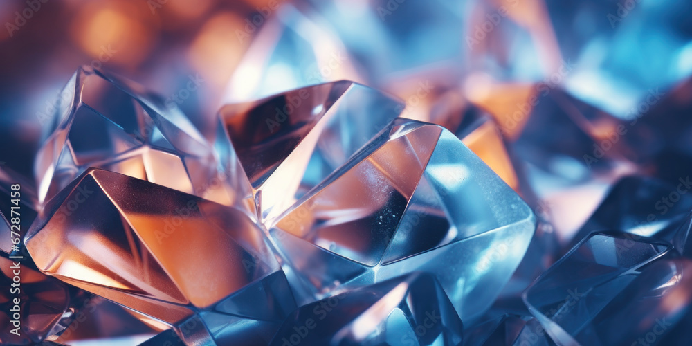 Intricate crystal formations captured in a soft-focus. Intricate crystal formations captured in a soft-focus.