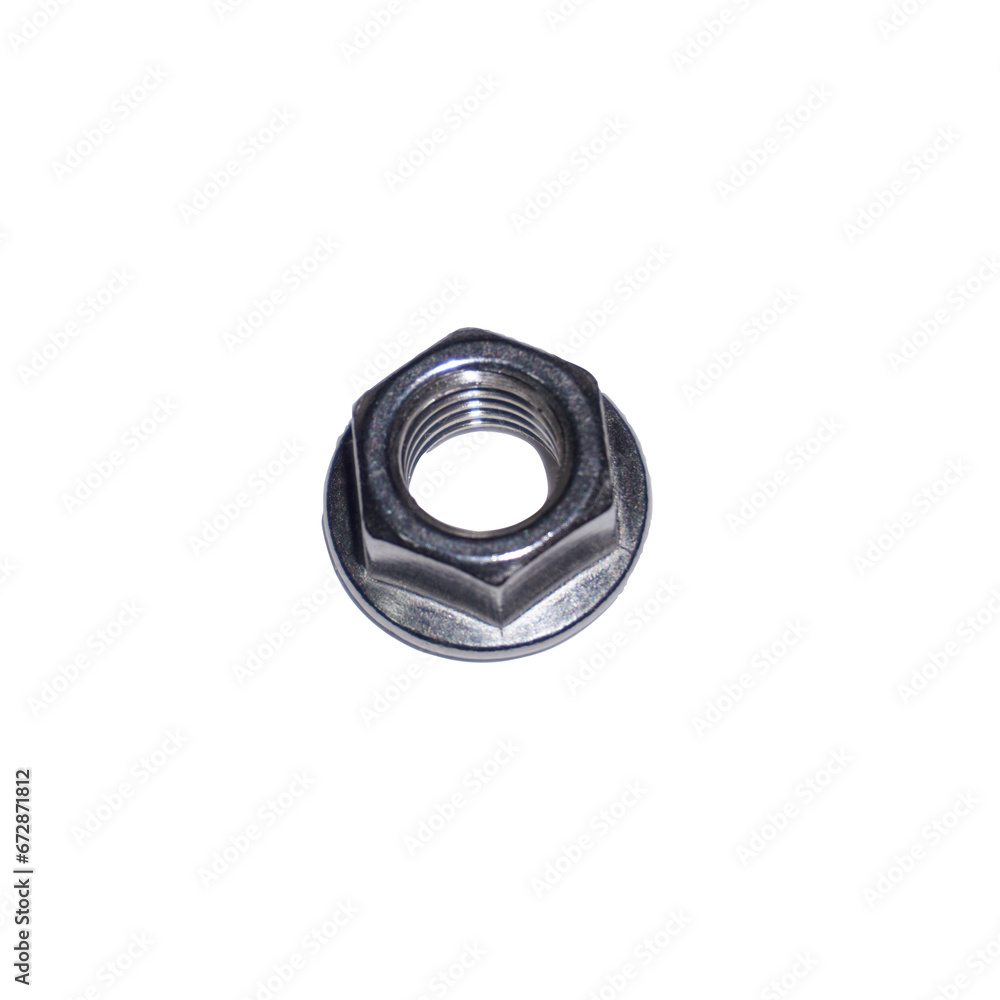 Flange stainless isolated with clipping path Flange stainless isolated with clipping path
