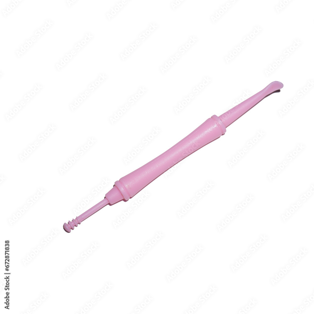 Ear pick isolated with clipping path Ear pick isolated with clipping path