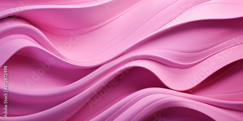 Softly undulating pink paper textures.