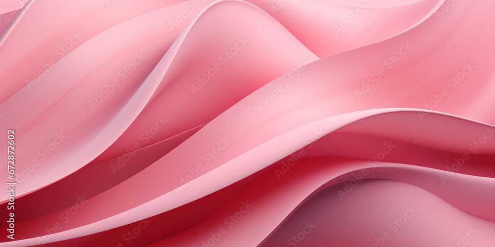 Softly undulating pink paper textures. Softly undulating pink paper textures.