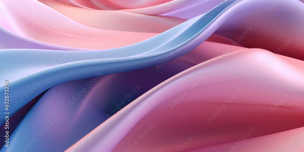 Elegant wavy formations of ribbons in a surreal 3D. Elegant wavy formations of ribbons in a surreal 3D.