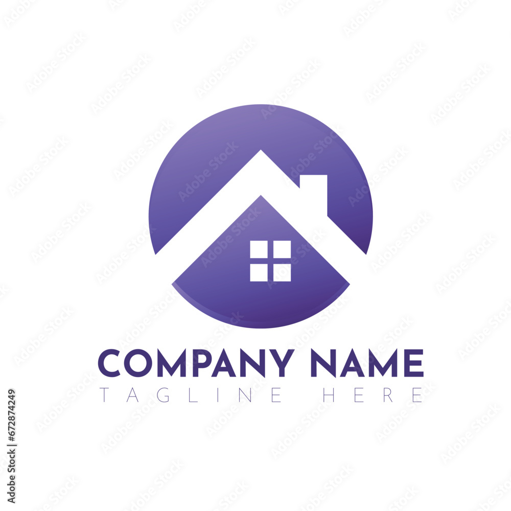 Real estate logo design template, Home logo design Real estate logo design template, Home logo design