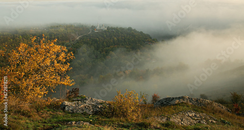 Fog in the mountains 