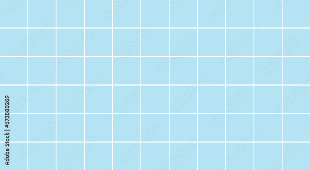 Blue color wall tile ceramic for architecture background, tiled floor bathroom