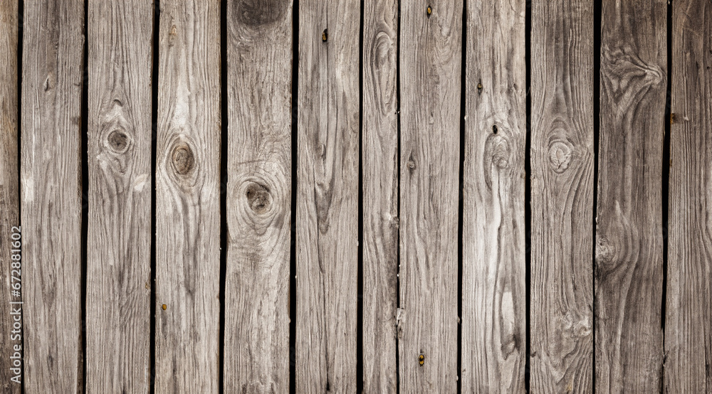 Fototapeta premium Vintage wooden background or texture made of old planks 