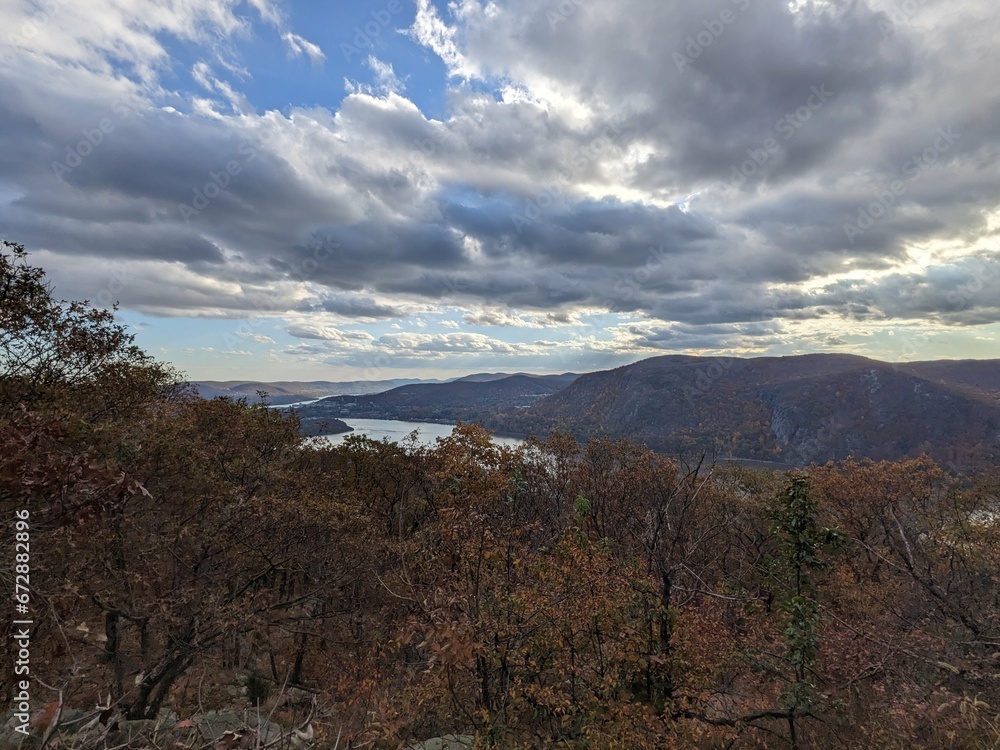 Foliage in Breakneck Ridge, Cold Spring, New York - October 2023