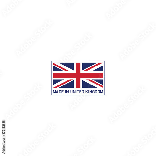 Free Download Made in United Kingdom logo, circular label vector graphics - GFXLoad