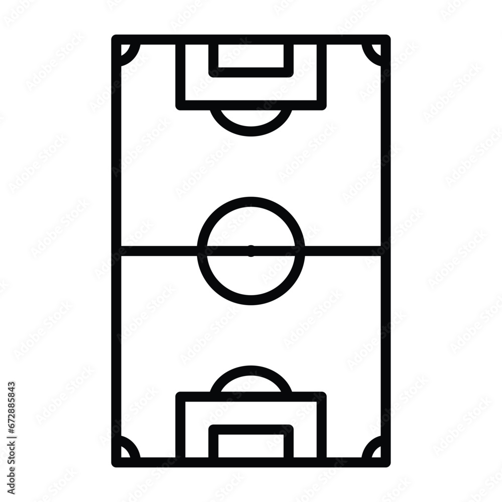 field soccer design vector template illustration with trendy style . EPS 10 field soccer design vector template illustration with trendy style . EPS 10